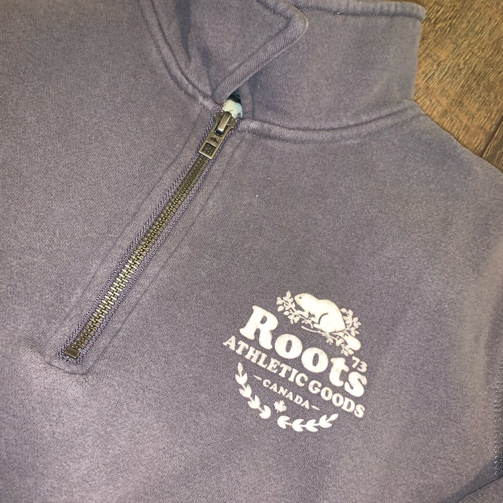Roots Quarter Zip Sweater